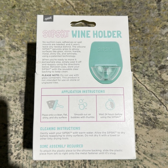 SET OF 2 SIPSKI WINE HOLDERS NIP - Picture 3 of 3